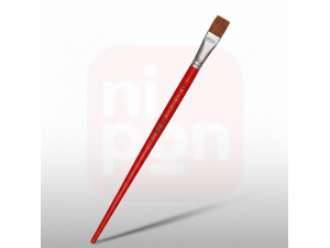 Pincel Chato 181 Nº12 – Pintura Artística, Escolar e Artesanato