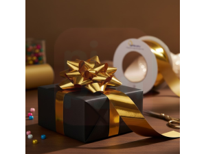 Fita Metalóide 10mm x 50m Cor Ouro